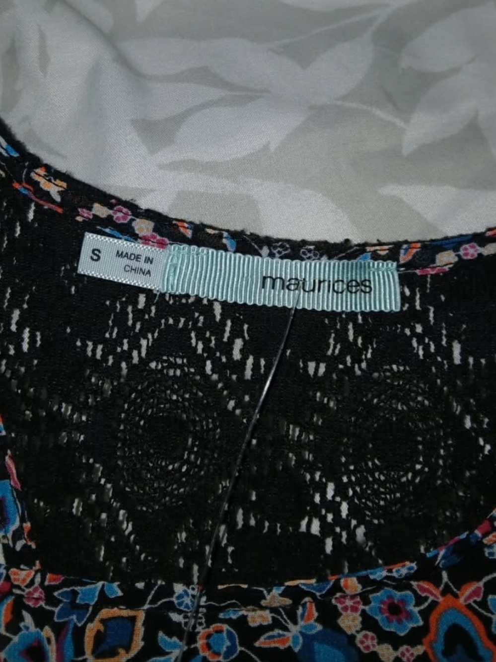 Multicolored Printed Racerback Tank Top - Picture 2 of 4
